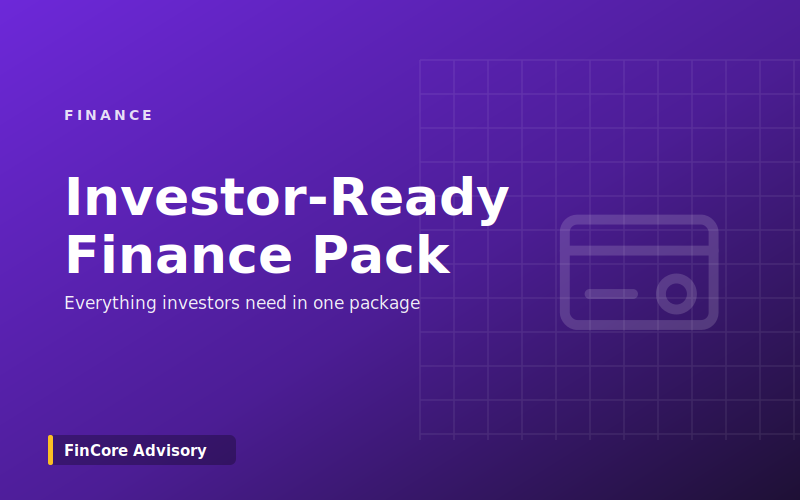 Investor-Ready Finance Pack